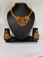 Traditional Temple Lakshmi Necklace Set