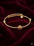 Ruby Charm Adjustable Bangle