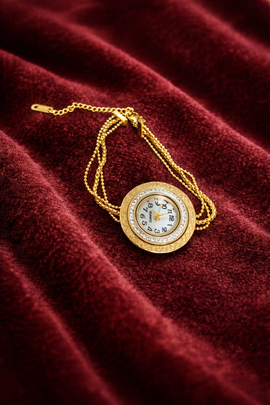 Elegant 1 gram gold  Bracelet Watch